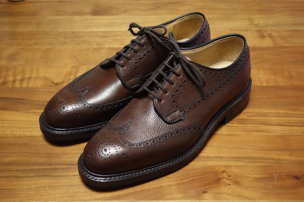 紺×赤 church's GRAFTON 75 F チャーチ グラフトン | maximise.mu