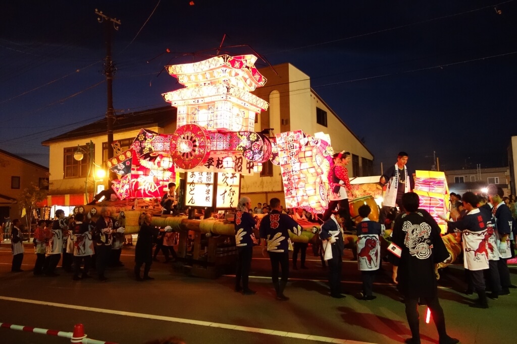 北海道の沼田町の名物 沼田町夜高あんどん祭り ミウラな日々