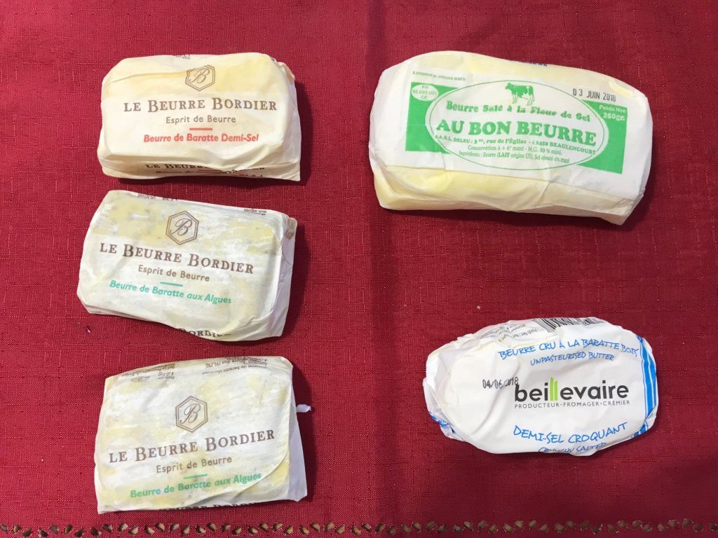 パリで買ったバター