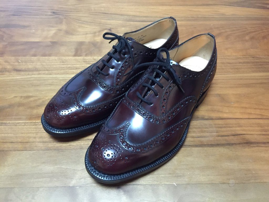 売り切り！【未使用】church's BURWOOD size UK8.5