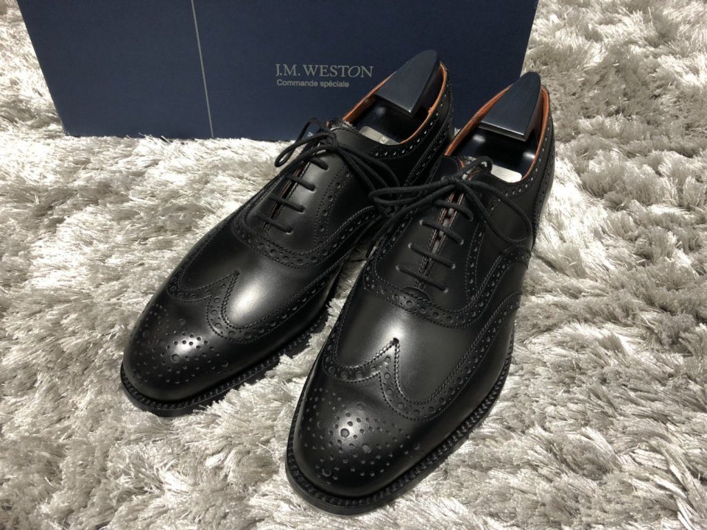 J.M.WESTON 376フルブローグを購入！【履き心地とサイズ感も