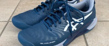 【レビュー】ASICS GEL-CHALLENGER 14（カーペット用）｜インドアテニス初心者が選んだ一足のサイズ感は？