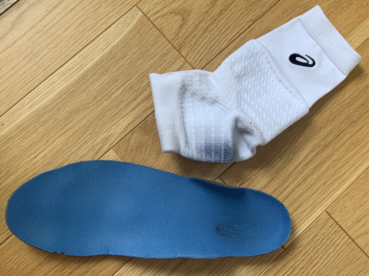 ASICS　TENNIS　INSOLE　弱点