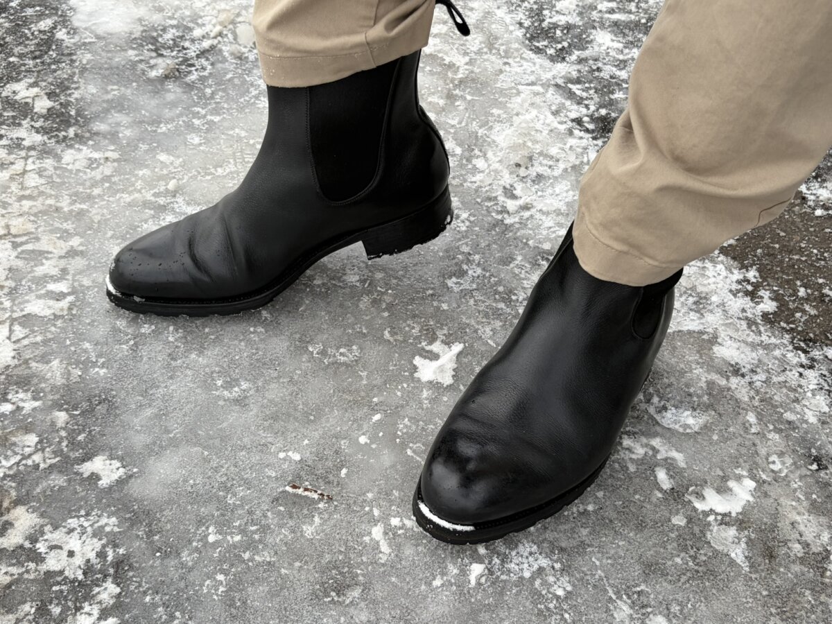 ビブラム　オルテライン　氷上　滑らない