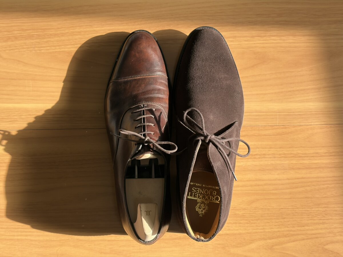 ジョンロブ 7000ラスト8.0EE と ラスト379を比較